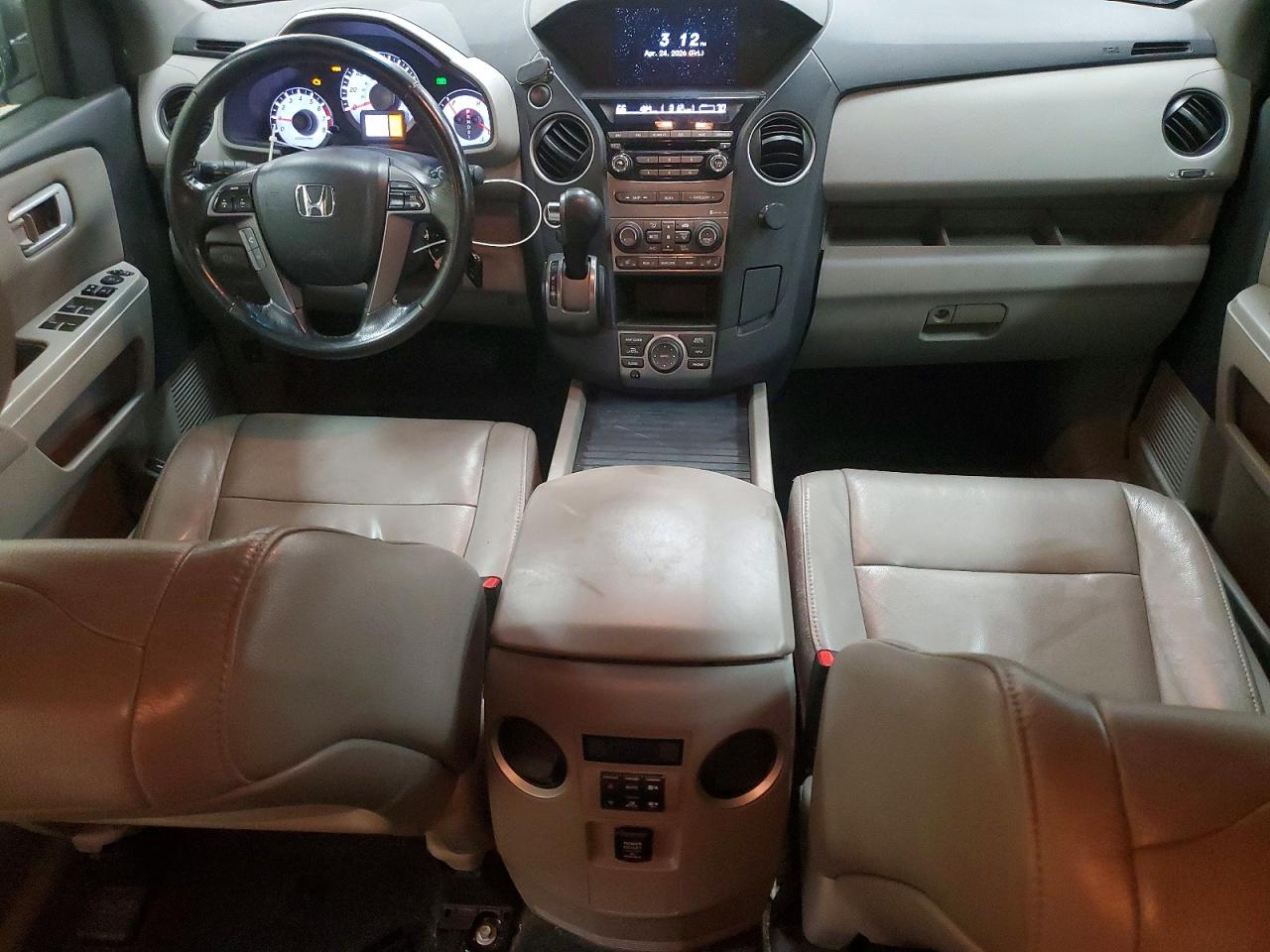 2015 Honda Pilot Exln Белый vin: 5FNYF4H77FB024316