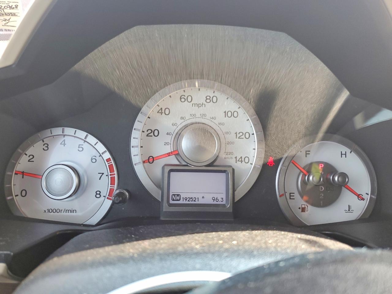 2011 Honda Pilot Exln Burgundy vin: 5FNYF4H78BB020768