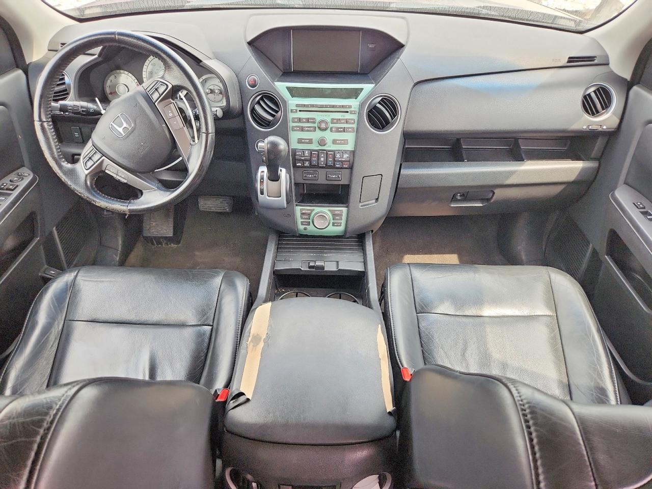 2011 Honda Pilot Exln Maroon vin: 5FNYF4H78BB038090