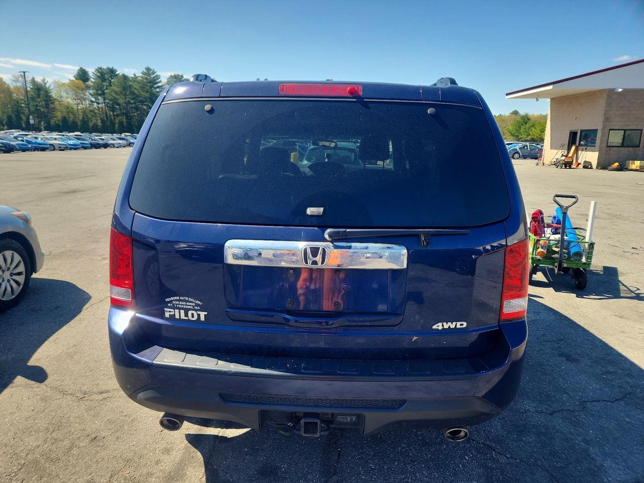 2013 Honda Pilot Exln Blue vin: 5FNYF4H78DB040506