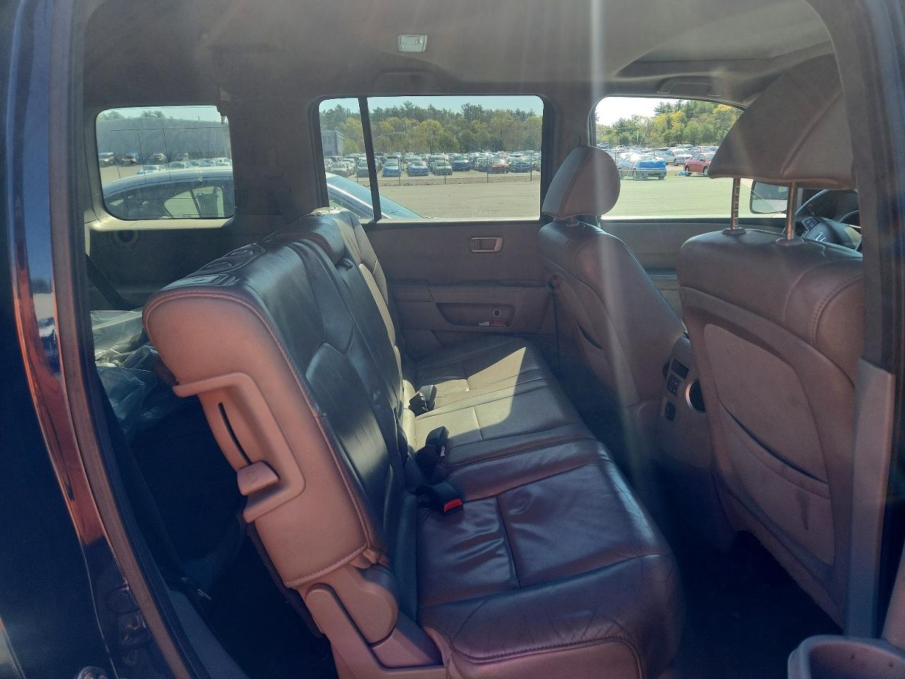 2013 Honda Pilot Exln Blue vin: 5FNYF4H78DB040506