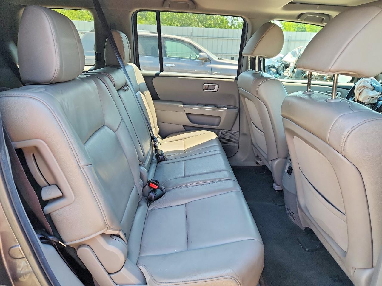 2013 Honda Pilot Exln Gray vin: 5FNYF4H78DB041588
