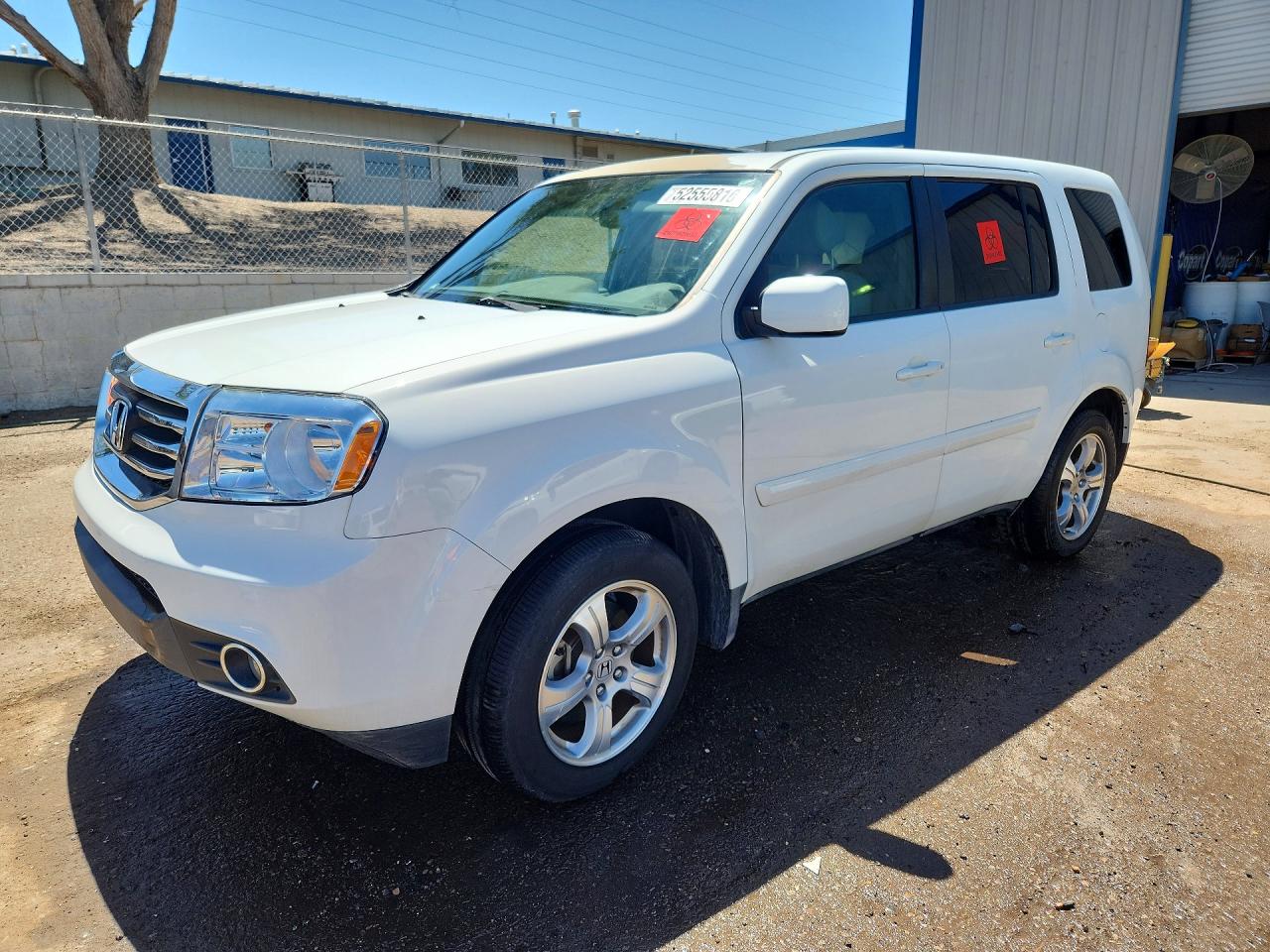 2013 Honda Pilot Exln White vin: 5FNYF4H78DB057693