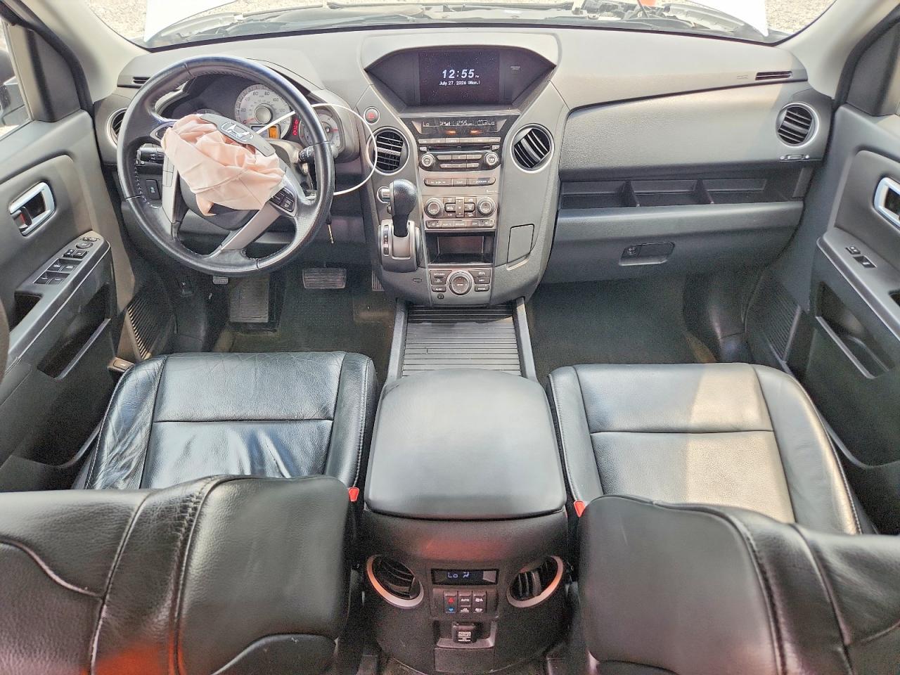2013 Honda Pilot Exln Silver vin: 5FNYF4H78DB069164