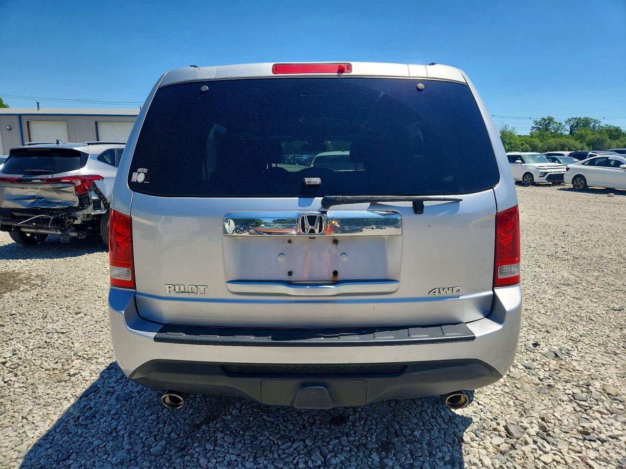 2015 Honda Pilot Exln Silver vin: 5FNYF4H78FB006035