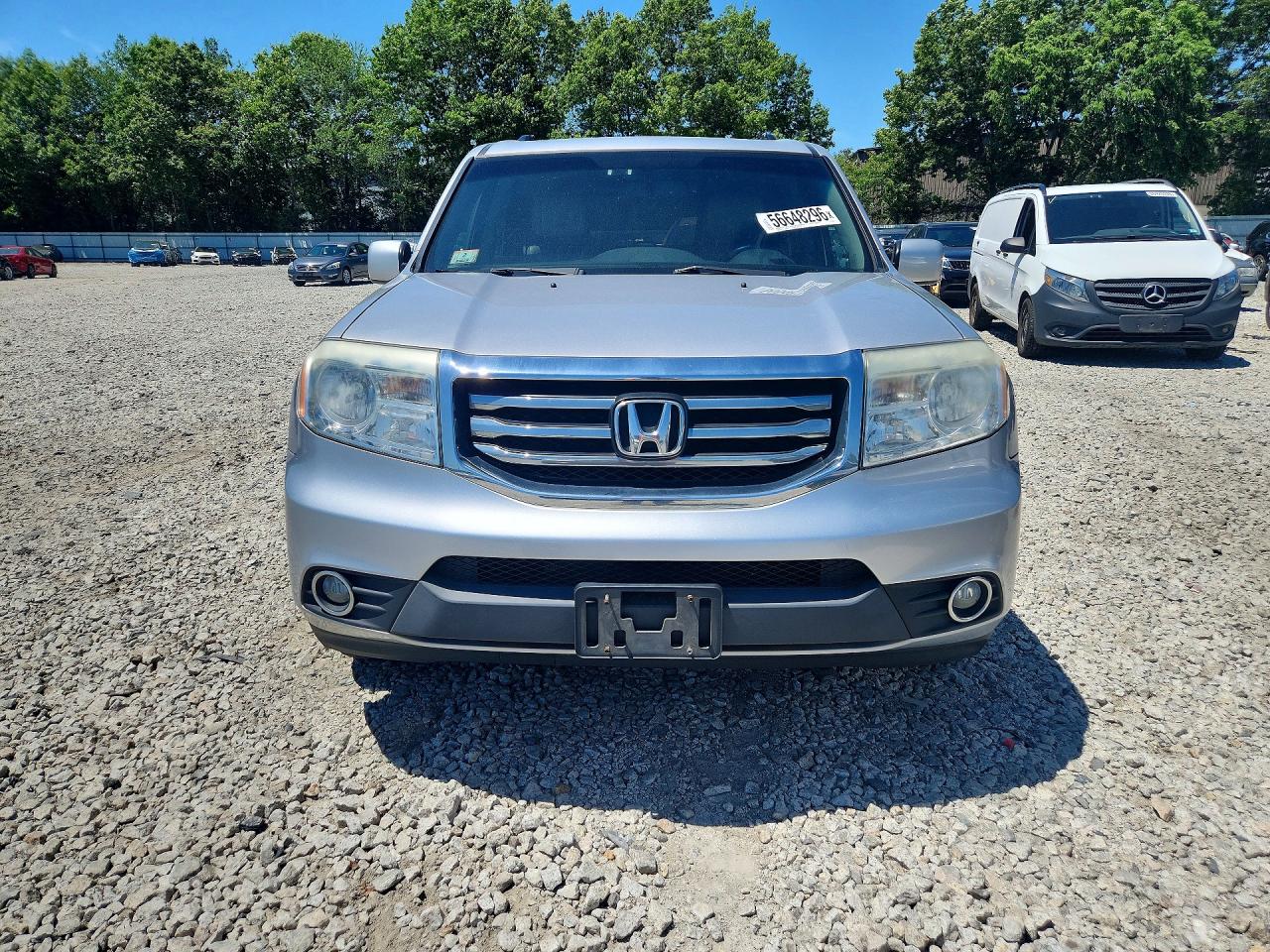 2015 Honda Pilot Exln Silver vin: 5FNYF4H78FB006035