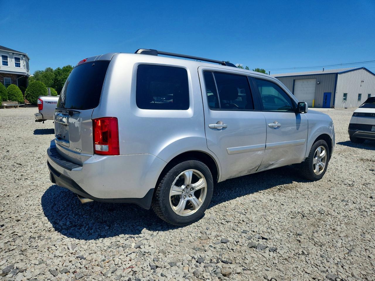 2015 Honda Pilot Exln Silver vin: 5FNYF4H78FB006035