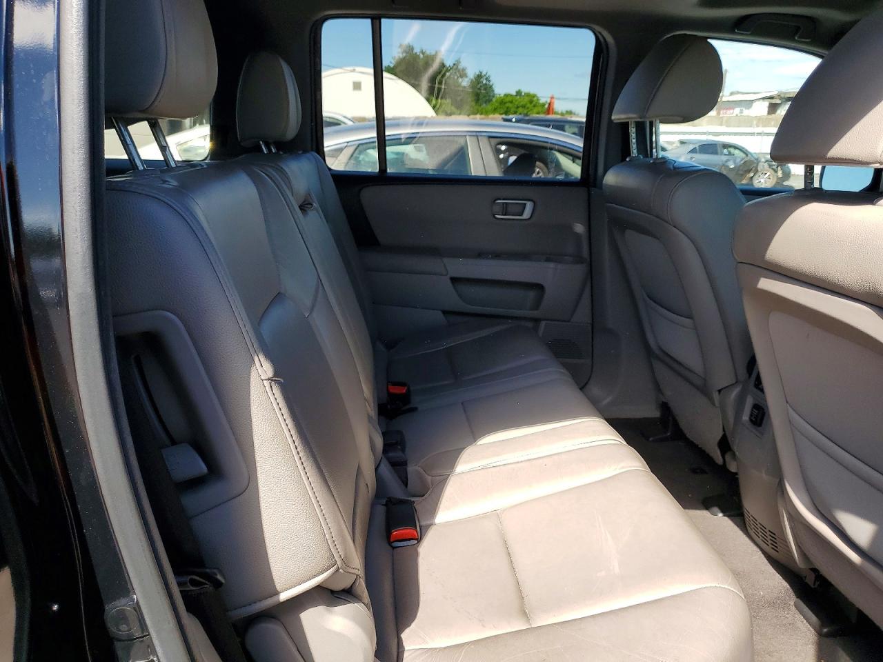 2012 Honda Pilot Exln Black vin: 5FNYF4H79CB040528