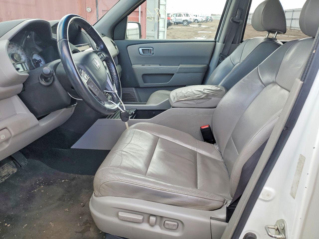2012 Honda Pilot Exln Белый vin: 5FNYF4H79CB072489