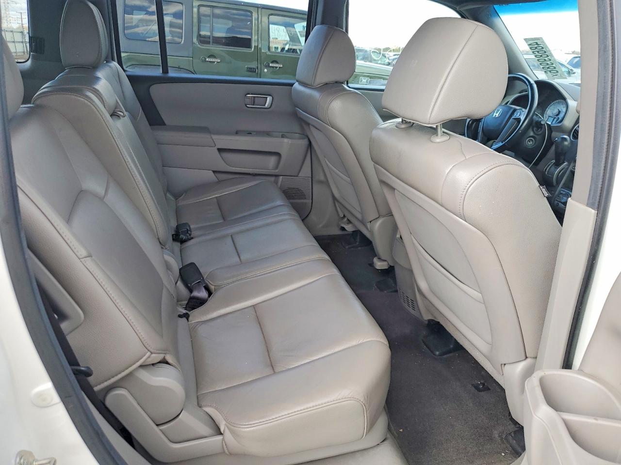 2012 Honda Pilot Exln Белый vin: 5FNYF4H79CB072489