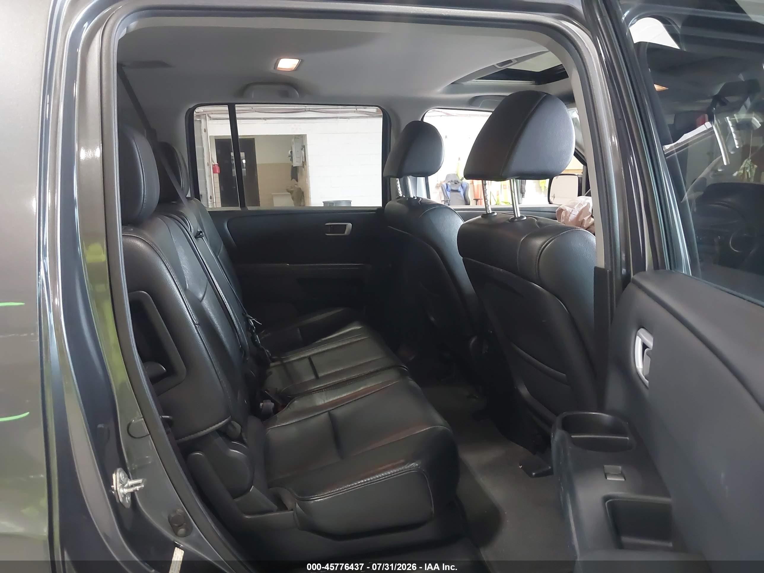 2013 Honda Pilot Ex-l Серый vin: 5FNYF4H79DB015887