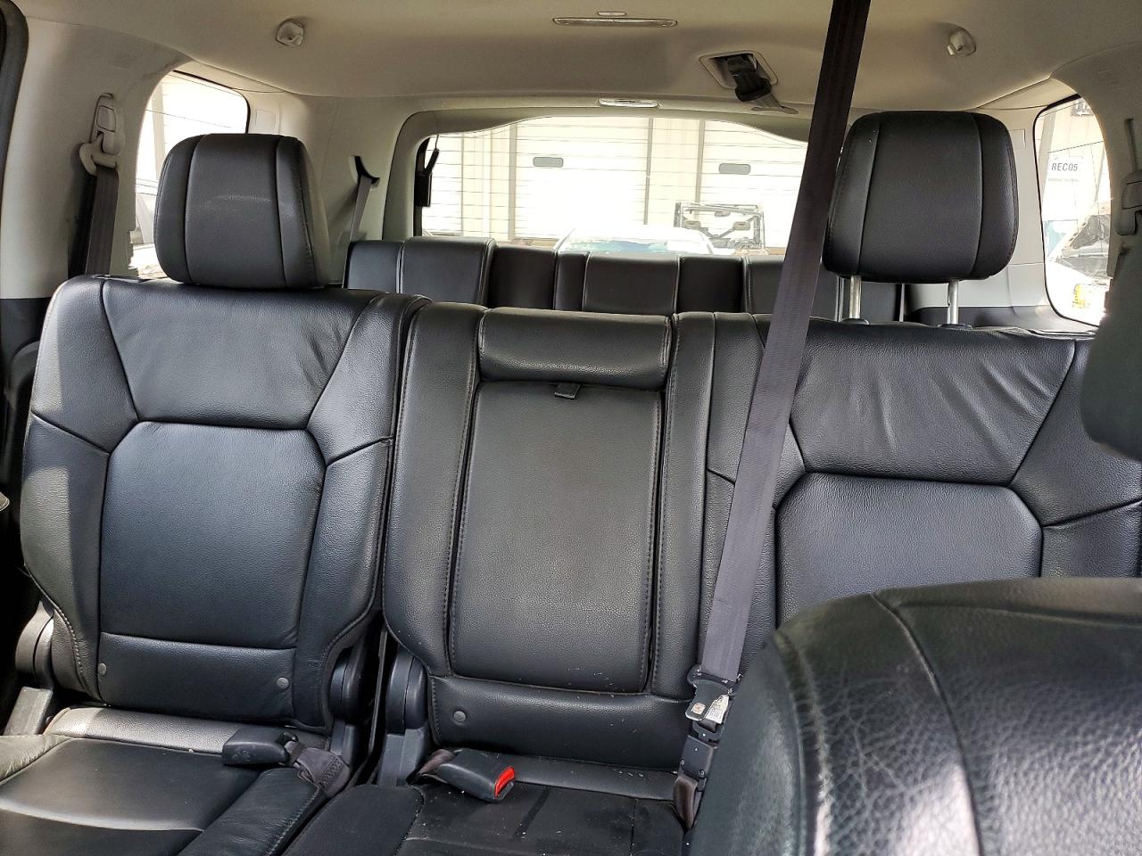 2014 Honda Pilot Exln Gray vin: 5FNYF4H79EB020461