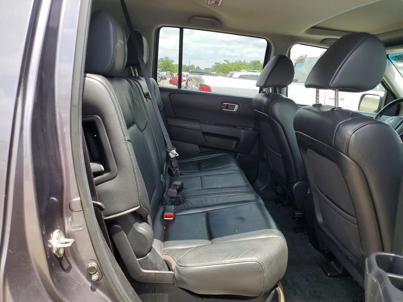 2014 Honda Pilot Exln Gray vin: 5FNYF4H79EB020461