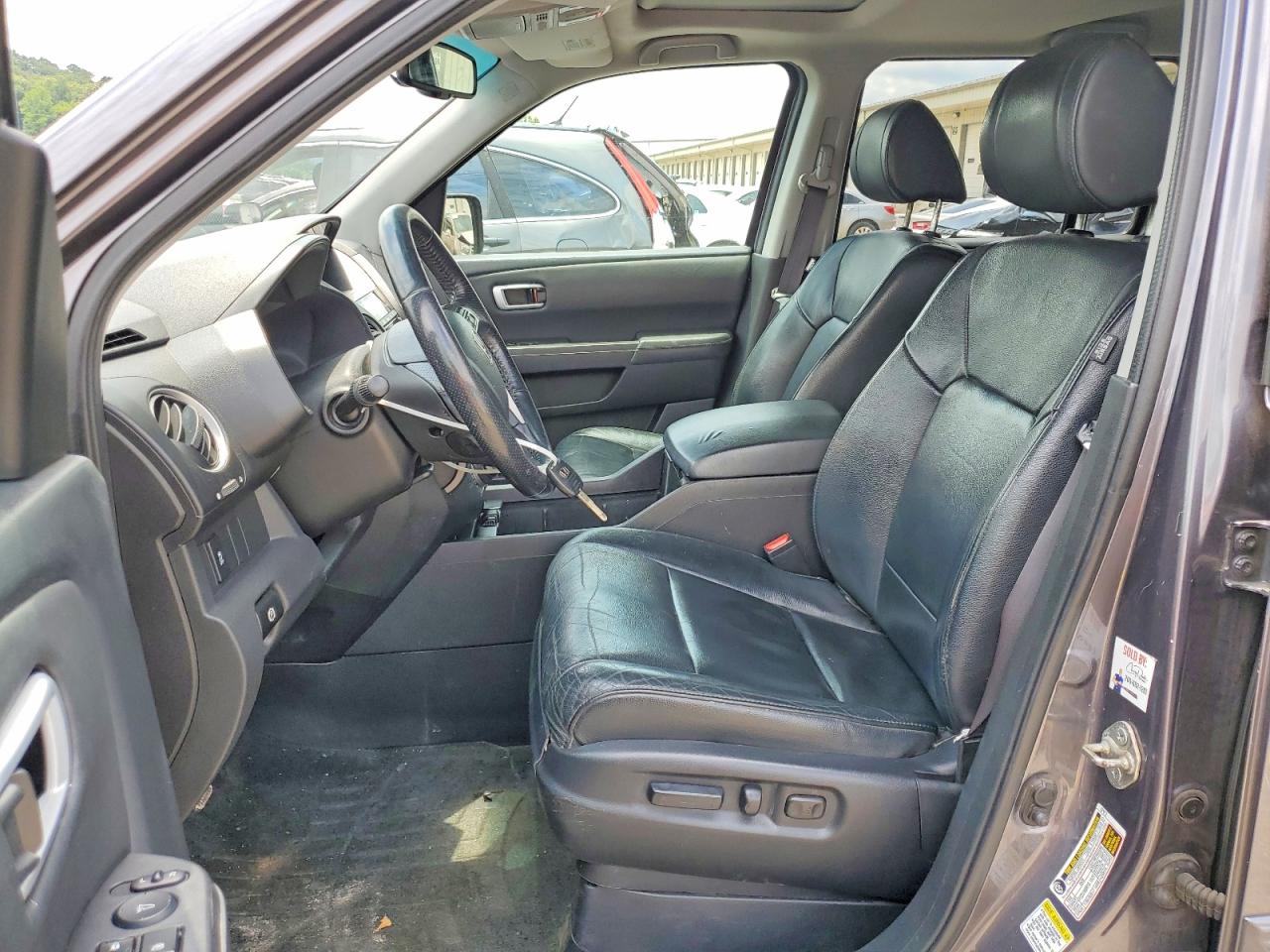 2014 Honda Pilot Exln Gray vin: 5FNYF4H79EB020461