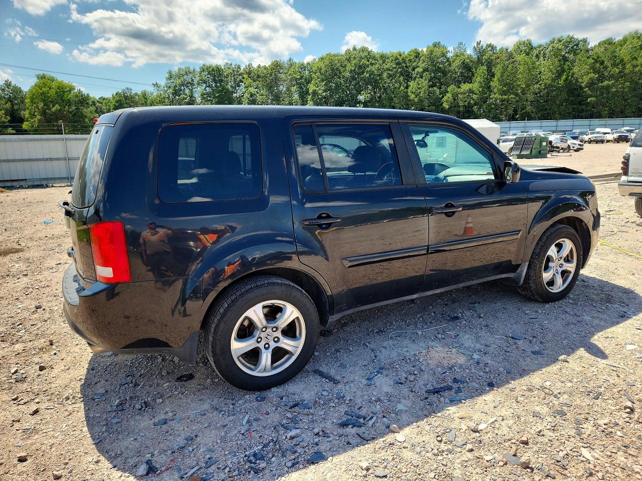 2015 Honda Pilot Exln Black vin: 5FNYF4H79FB004486