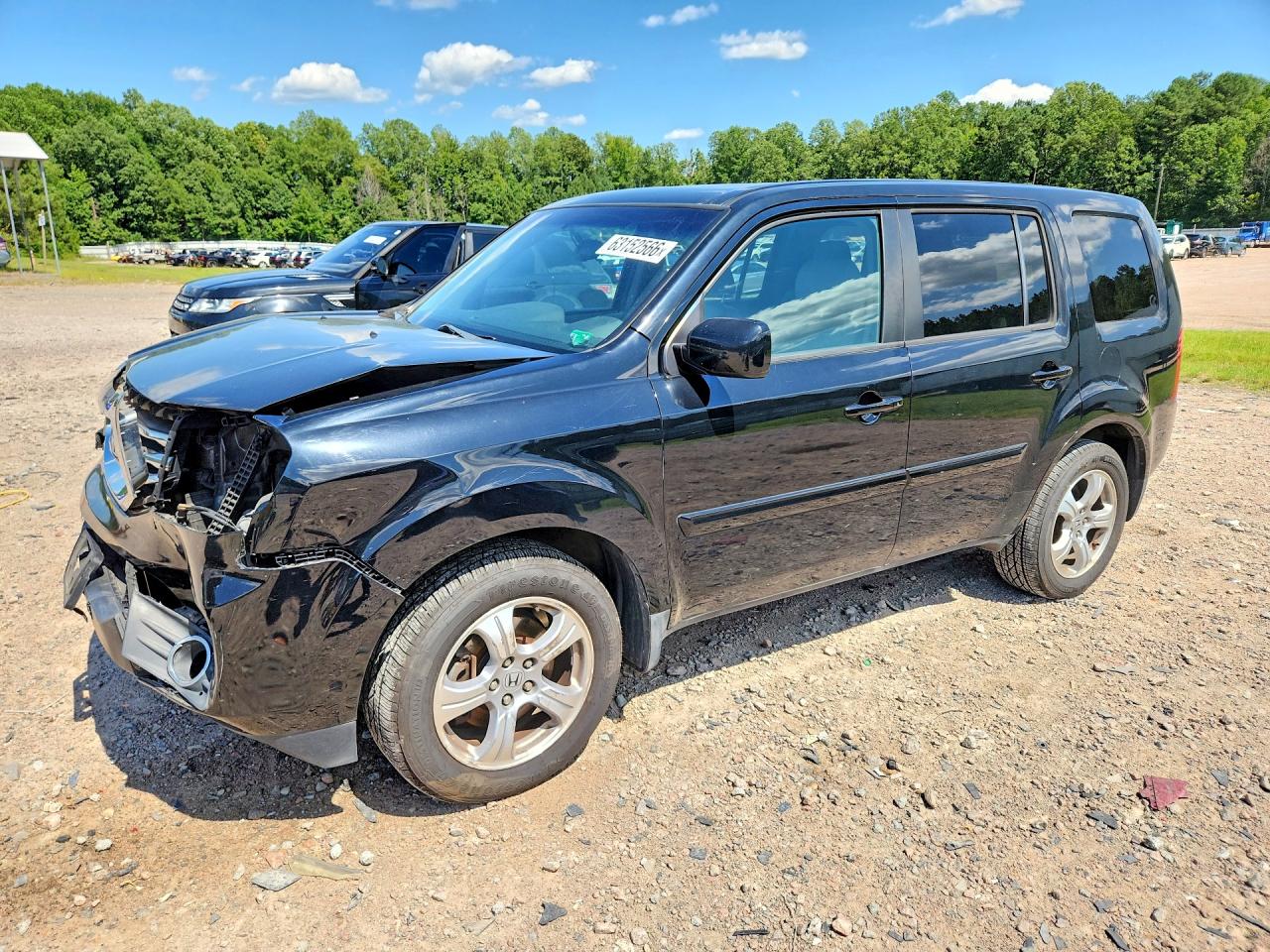 2015 Honda Pilot Exln Black vin: 5FNYF4H79FB004486