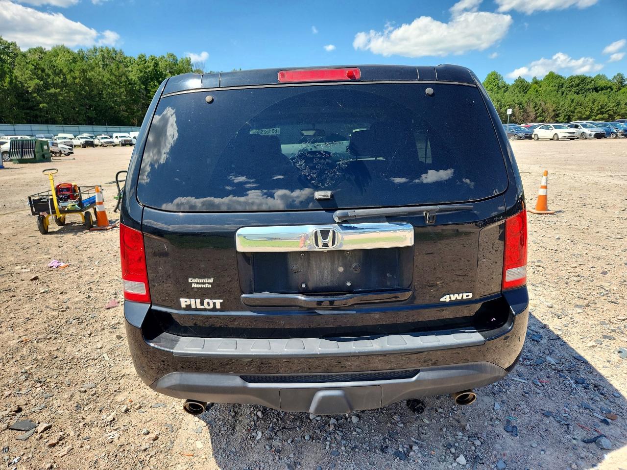 2015 Honda Pilot Exln Black vin: 5FNYF4H79FB004486