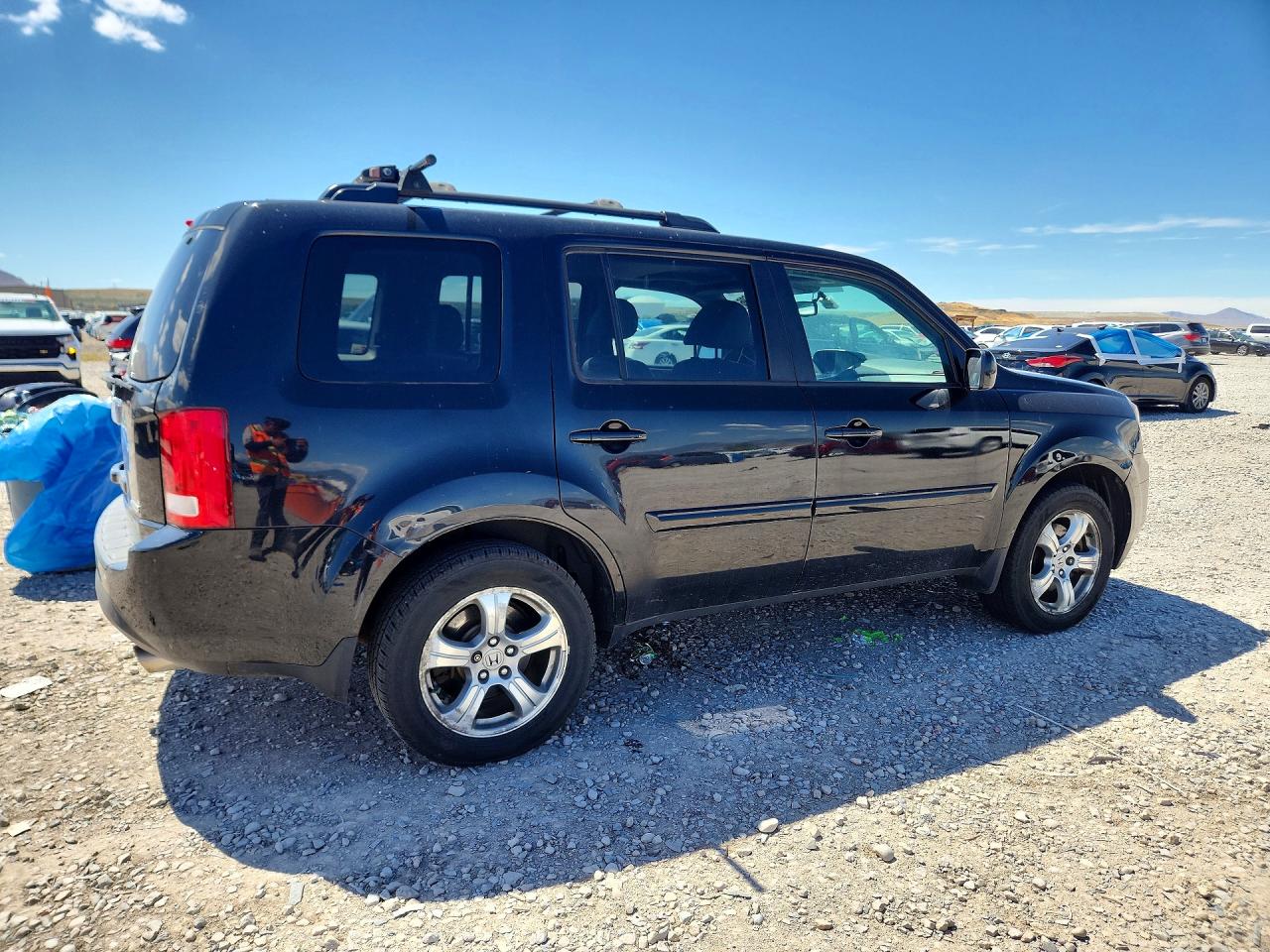 2015 Honda Pilot Exln Black vin: 5FNYF4H79FB009963
