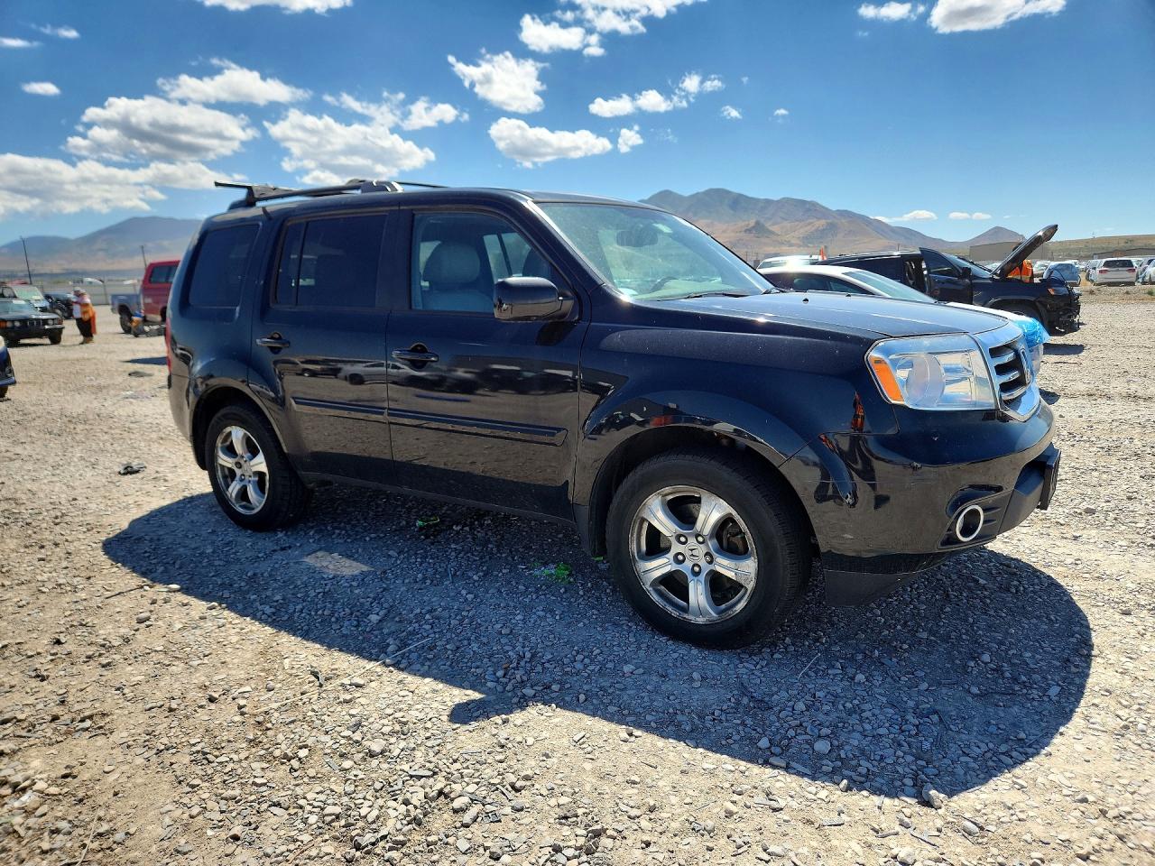 2015 Honda Pilot Exln Black vin: 5FNYF4H79FB009963