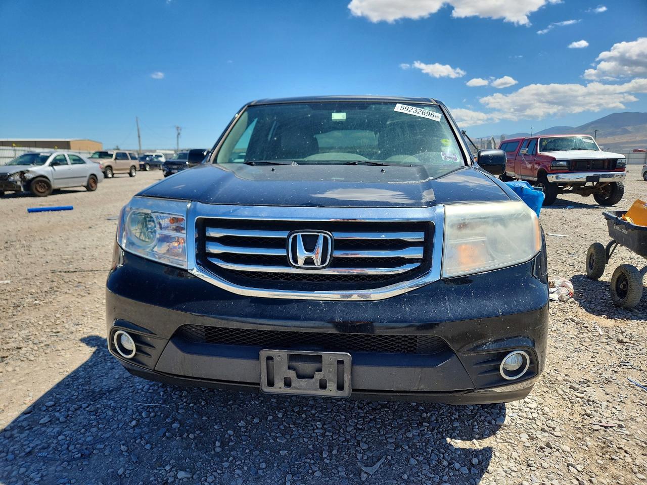 2015 Honda Pilot Exln Black vin: 5FNYF4H79FB009963