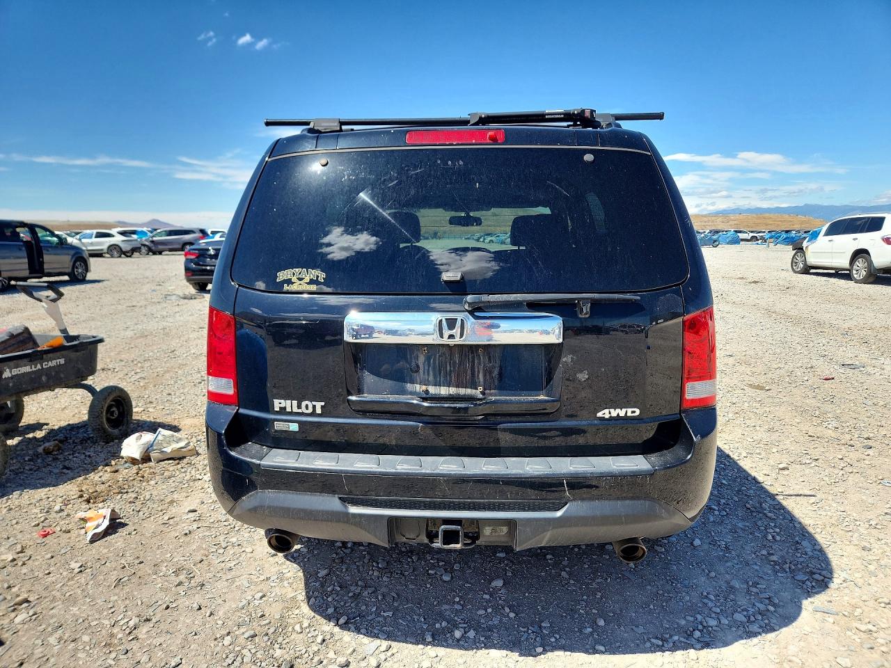 2015 Honda Pilot Exln Black vin: 5FNYF4H79FB009963