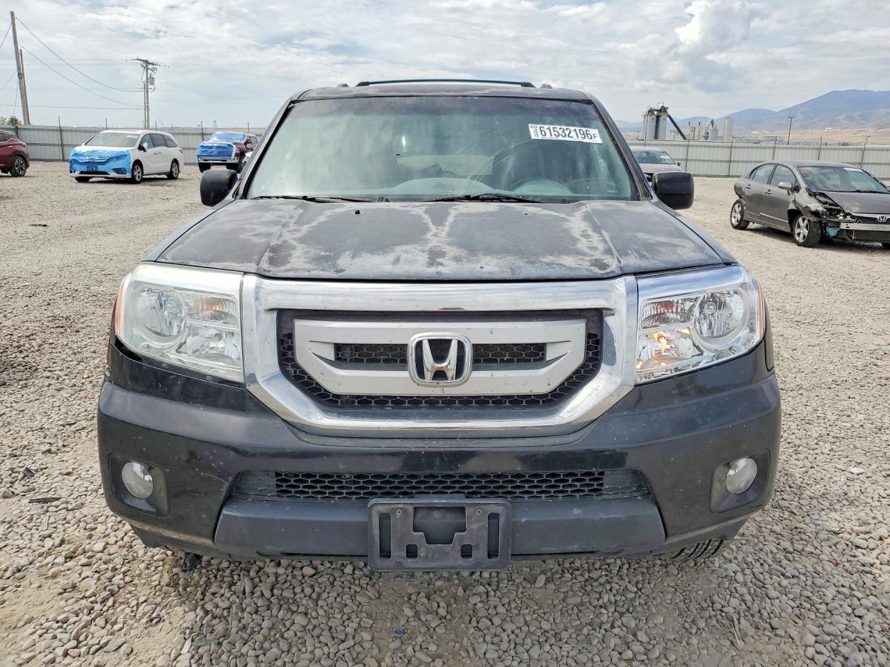 2011 Honda Pilot Exln Black vin: 5FNYF4H7XBB031125