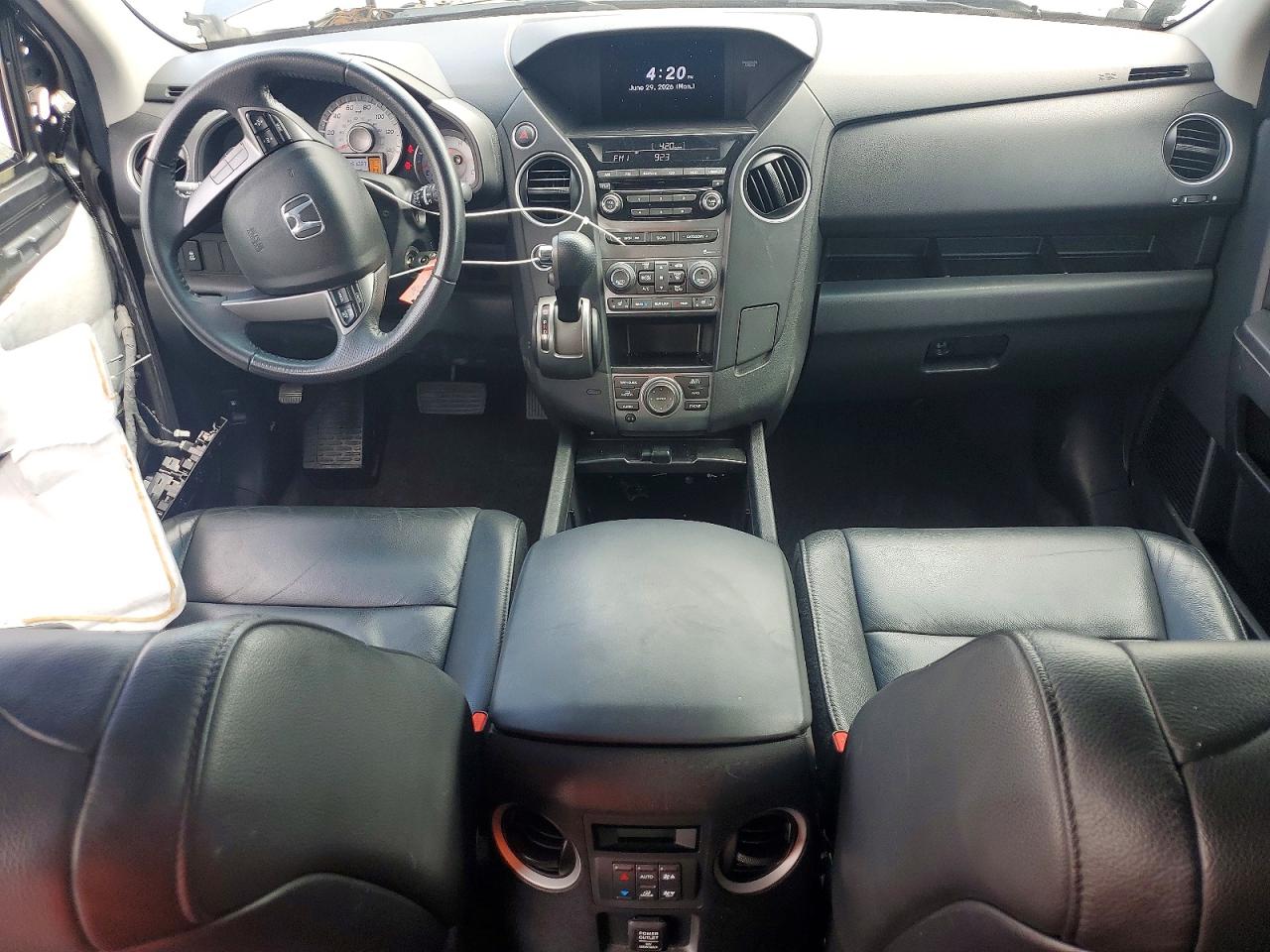 2012 Honda Pilot Exln Gray vin: 5FNYF4H7XCB019879