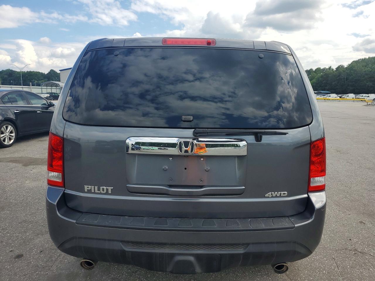 2012 Honda Pilot Exln Gray vin: 5FNYF4H7XCB019879