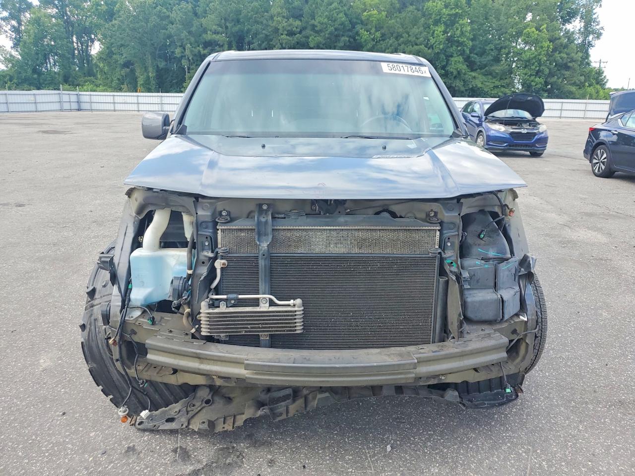 2012 Honda Pilot Exln Gray vin: 5FNYF4H7XCB019879