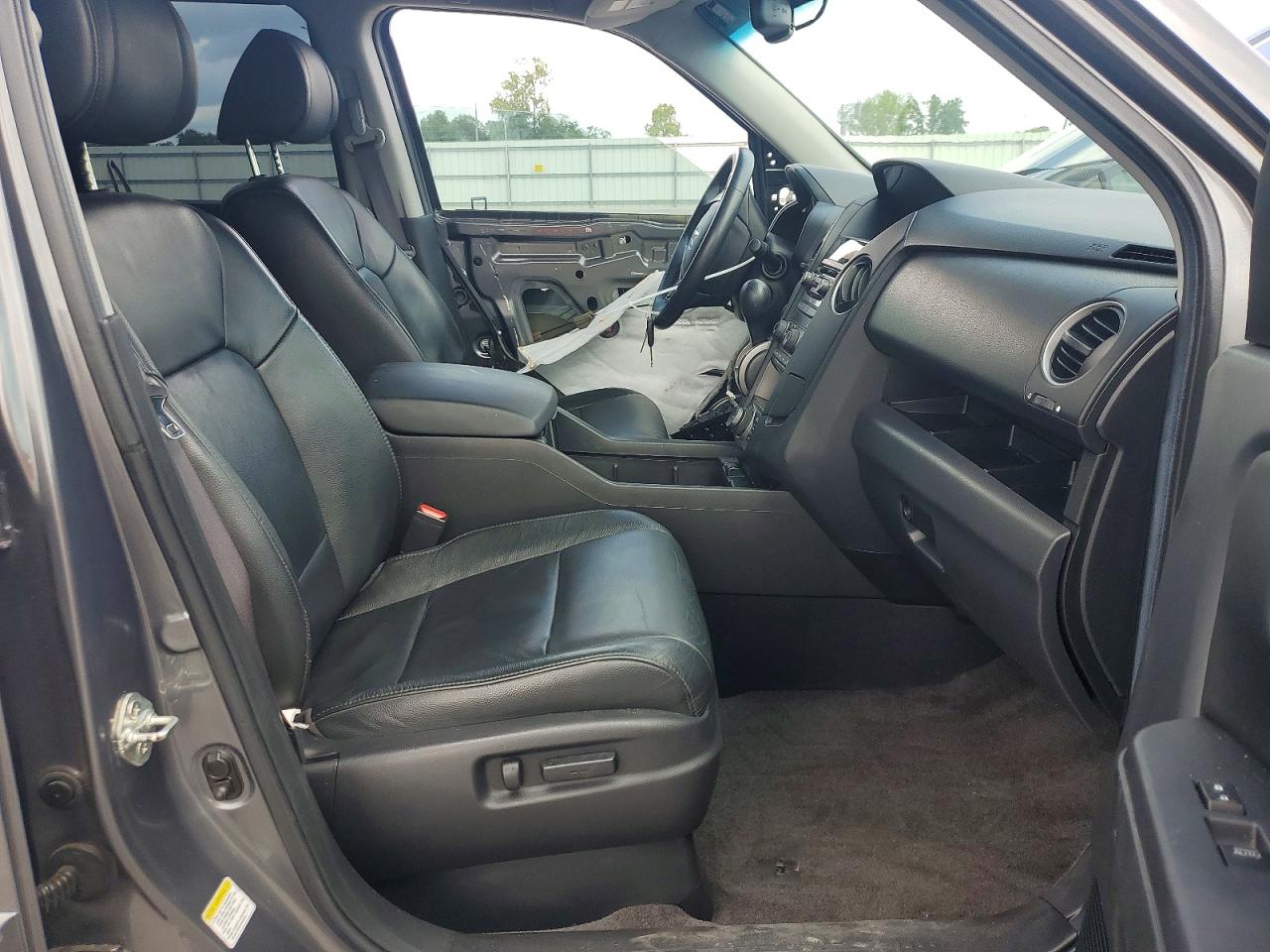 2012 Honda Pilot Exln Gray vin: 5FNYF4H7XCB019879