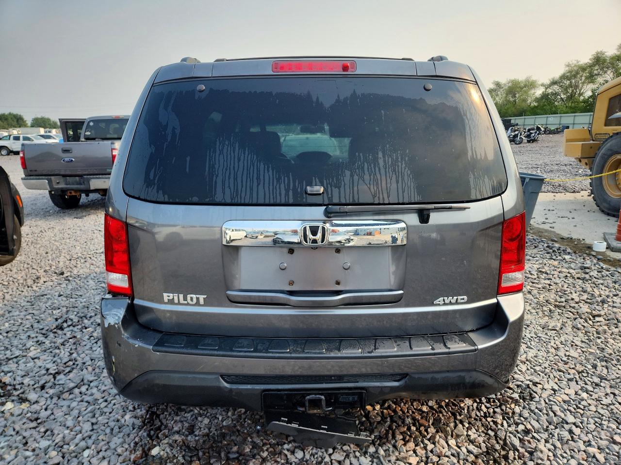2012 Honda Pilot Exln Gray vin: 5FNYF4H7XCB032759
