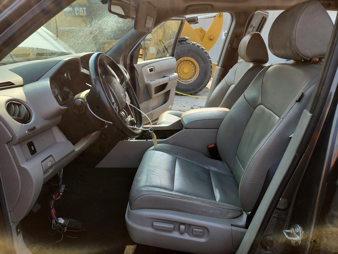 2012 Honda Pilot Exln Gray vin: 5FNYF4H7XCB032759