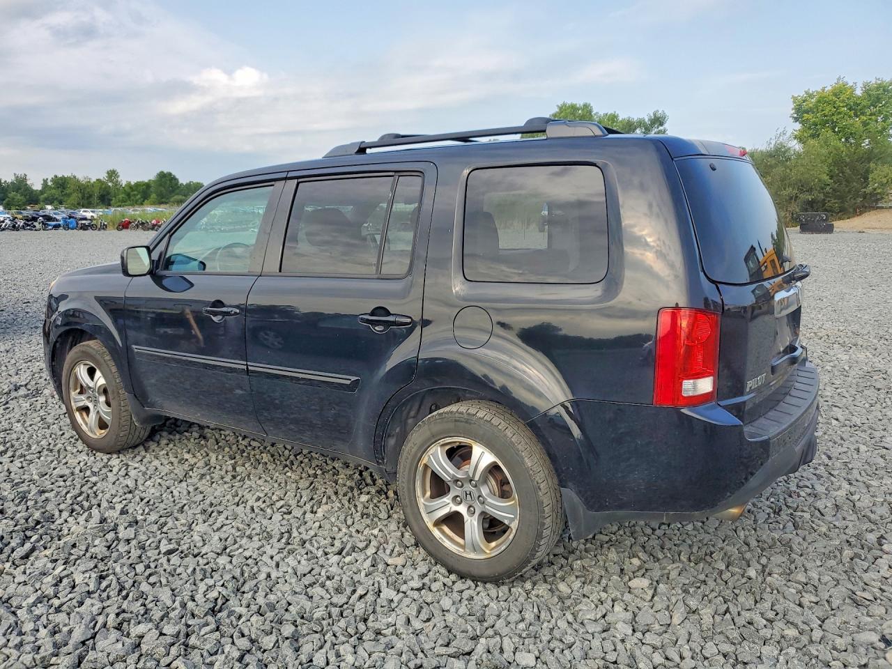 2013 Honda Pilot Exln Black vin: 5FNYF4H7XDB020273