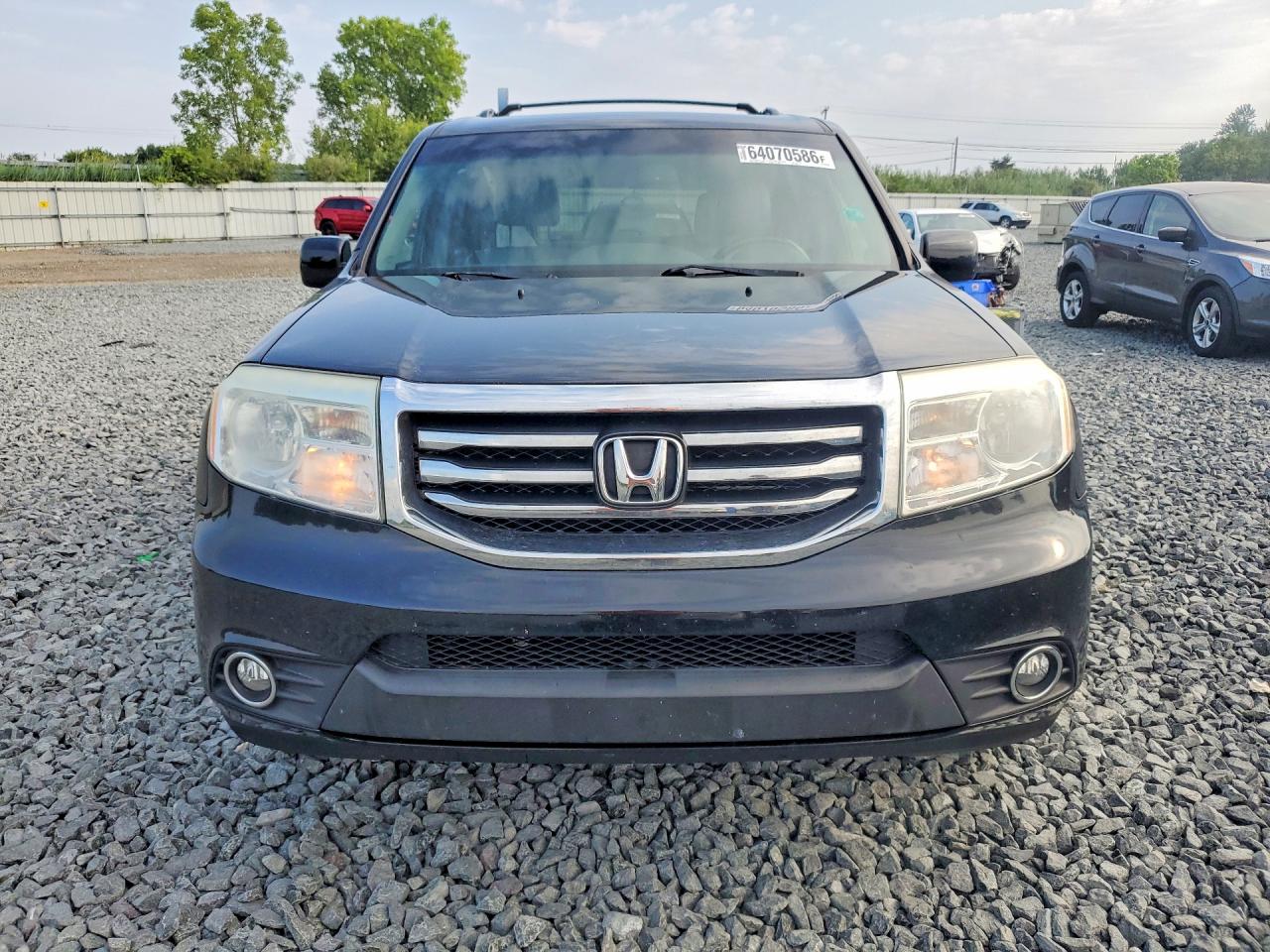 2013 Honda Pilot Exln Black vin: 5FNYF4H7XDB020273