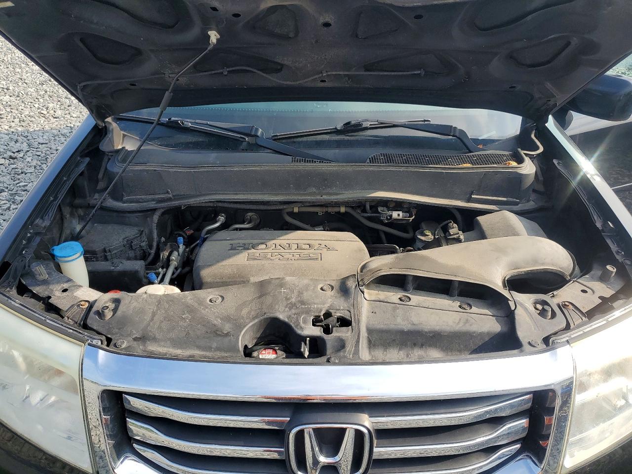 2013 Honda Pilot Exln Black vin: 5FNYF4H7XDB020273