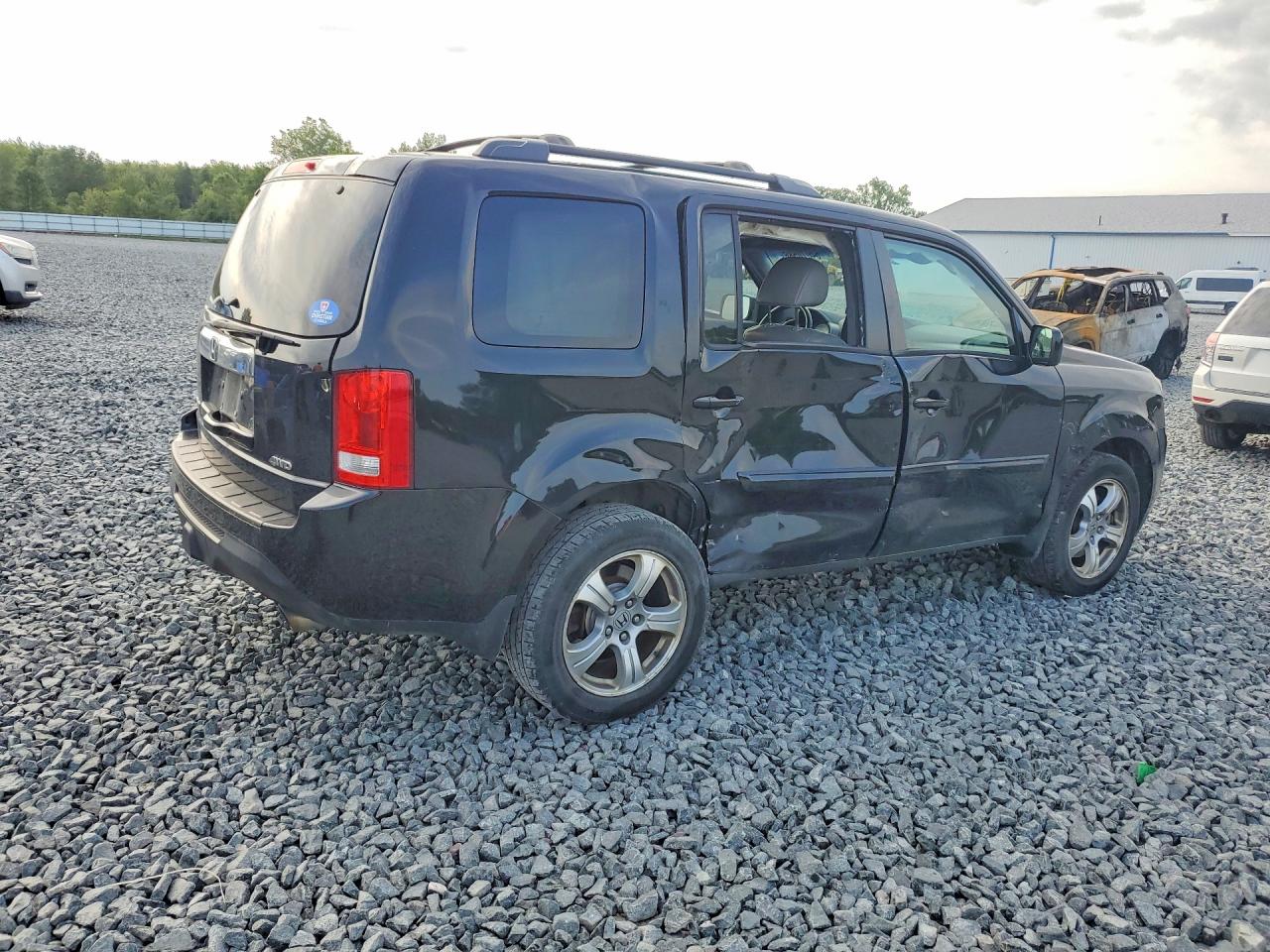 2013 Honda Pilot Exln Black vin: 5FNYF4H7XDB020273