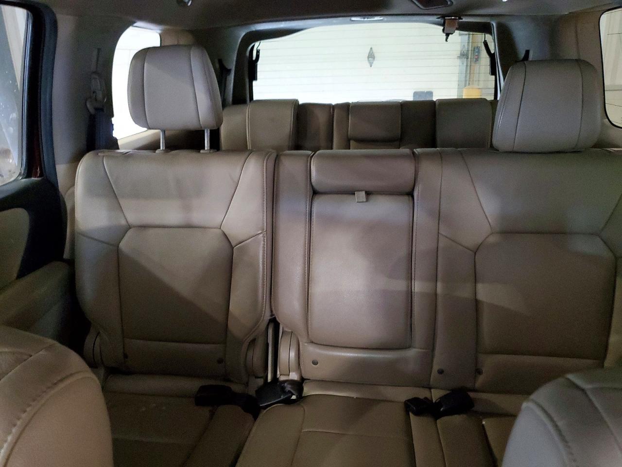 2013 Honda Pilot Exln Burgundy vin: 5FNYF4H7XDB081851