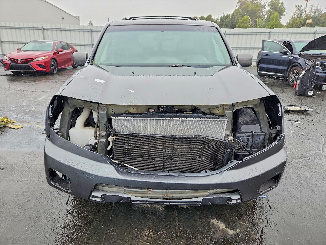2010 Honda Pilot Touring Gray vin: 5FNYF4H86AB022218