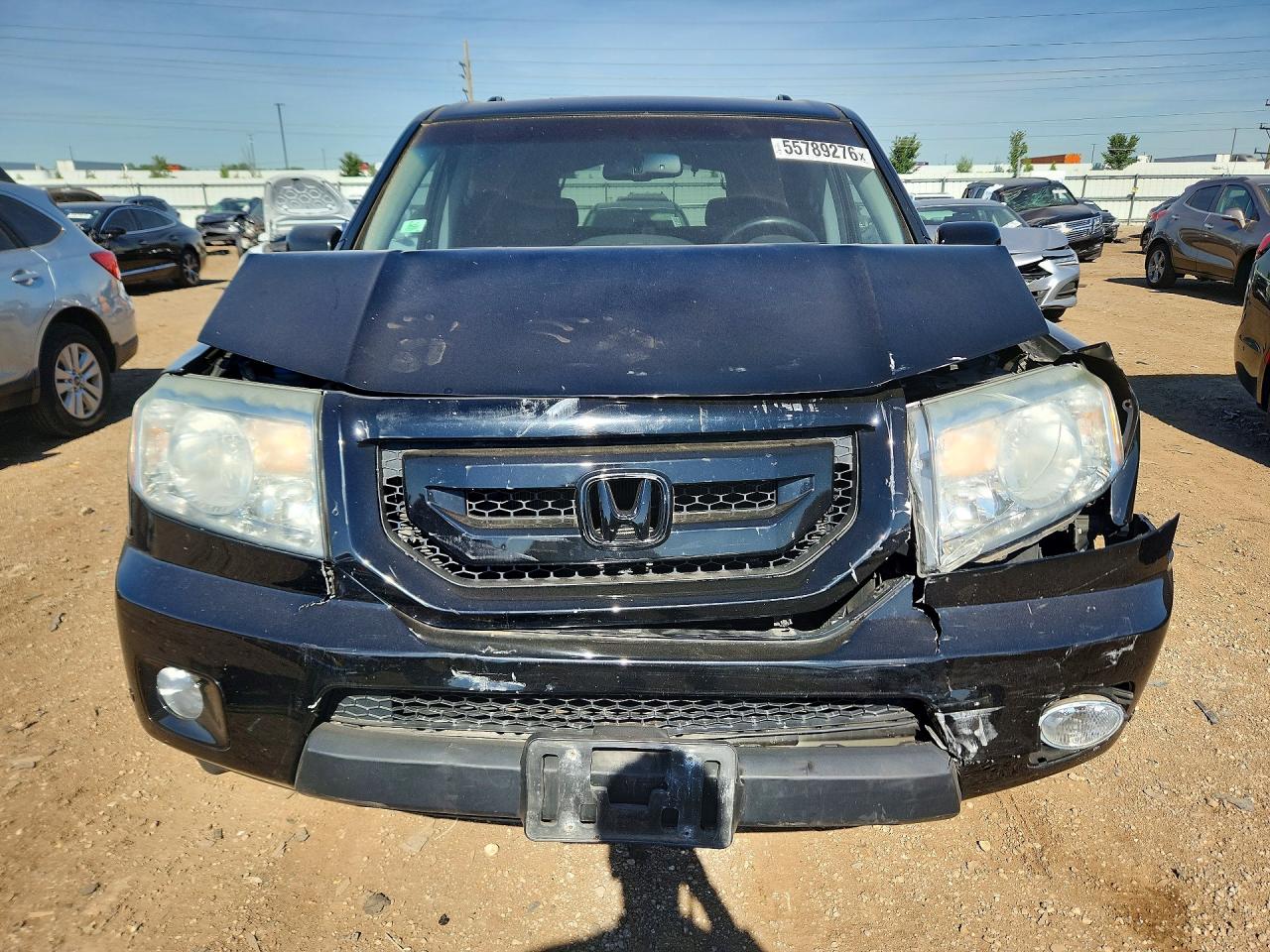 2011 Honda Pilot Touring Black vin: 5FNYF4H90BB003237
