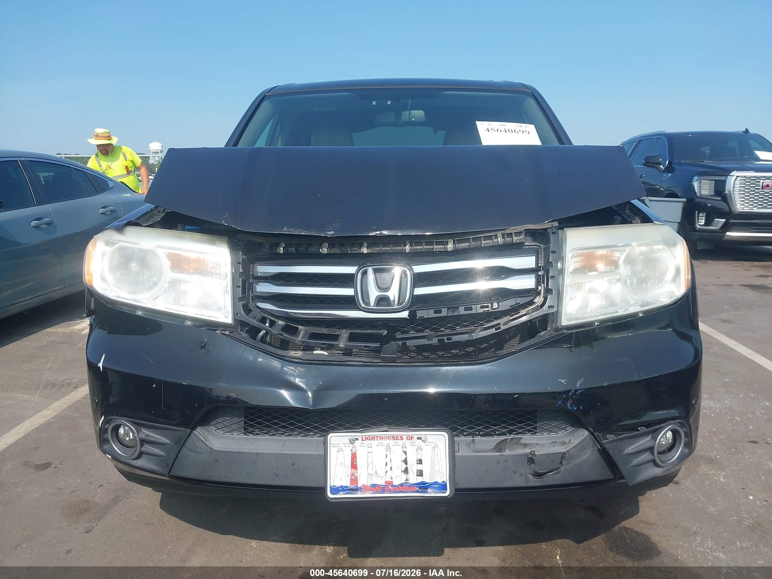 2013 Honda Pilot Touring Black vin: 5FNYF4H90DB008876
