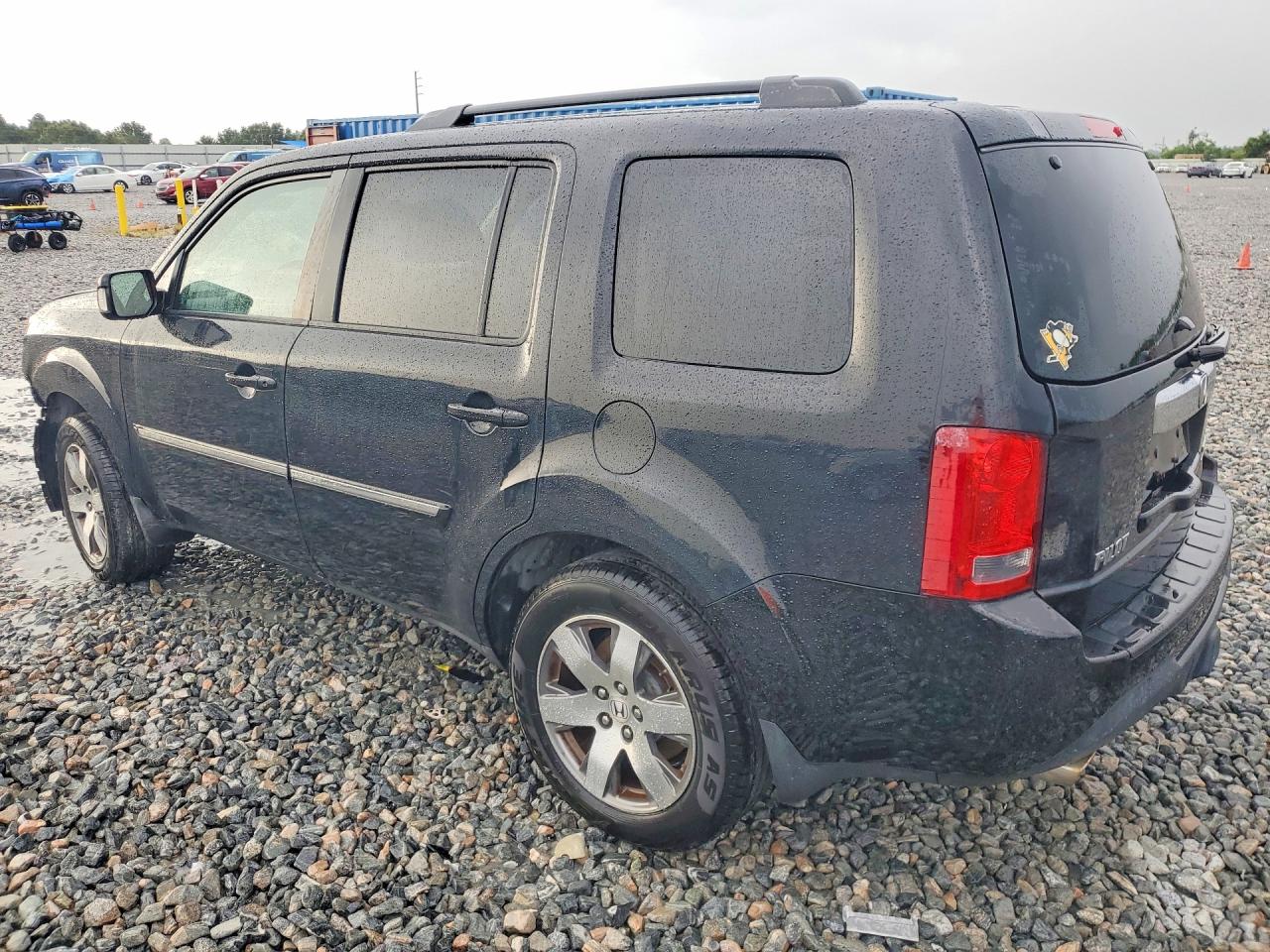 2013 Honda Pilot Touring Черный vin: 5FNYF4H90DB026746
