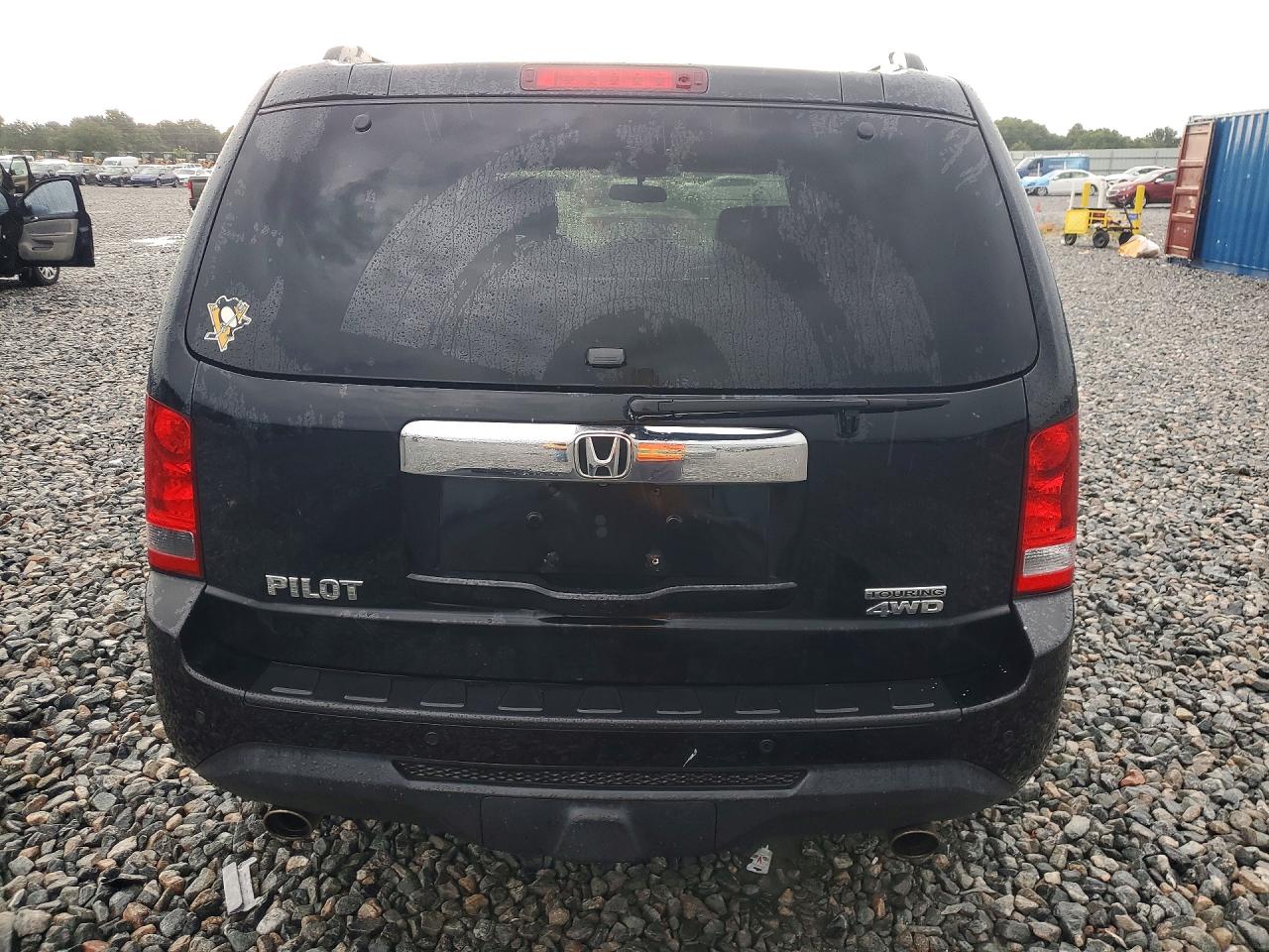 2013 Honda Pilot Touring Черный vin: 5FNYF4H90DB026746