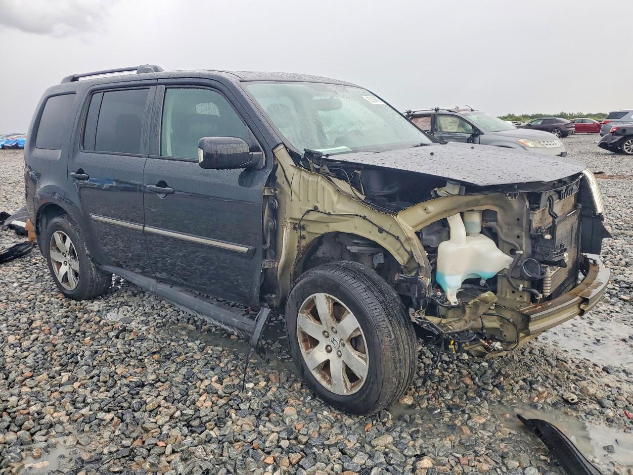 2013 Honda Pilot Touring Черный vin: 5FNYF4H90DB026746