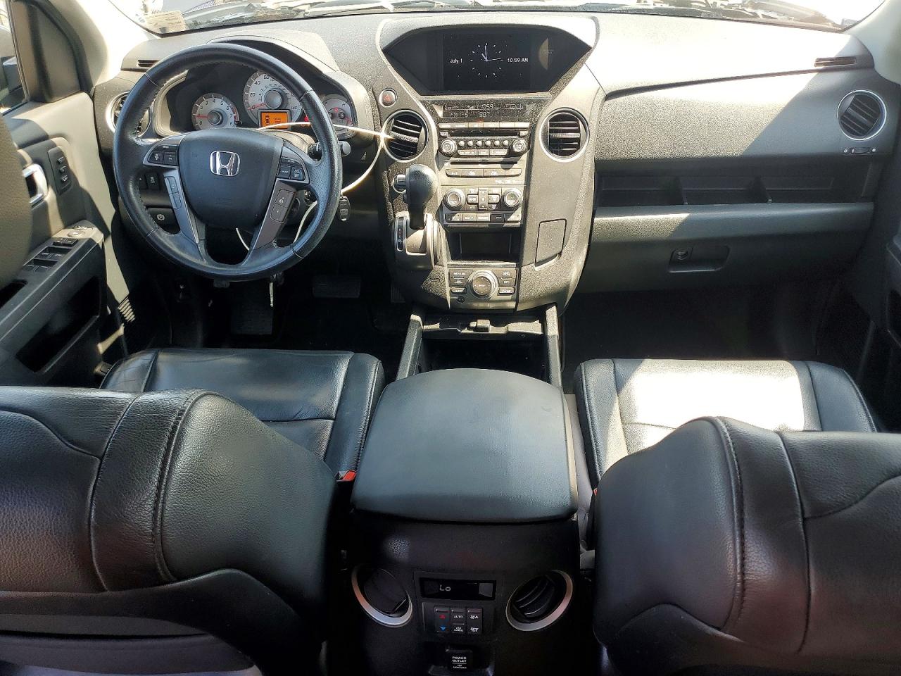 2013 Honda Pilot Touring Gray vin: 5FNYF4H90DB051856