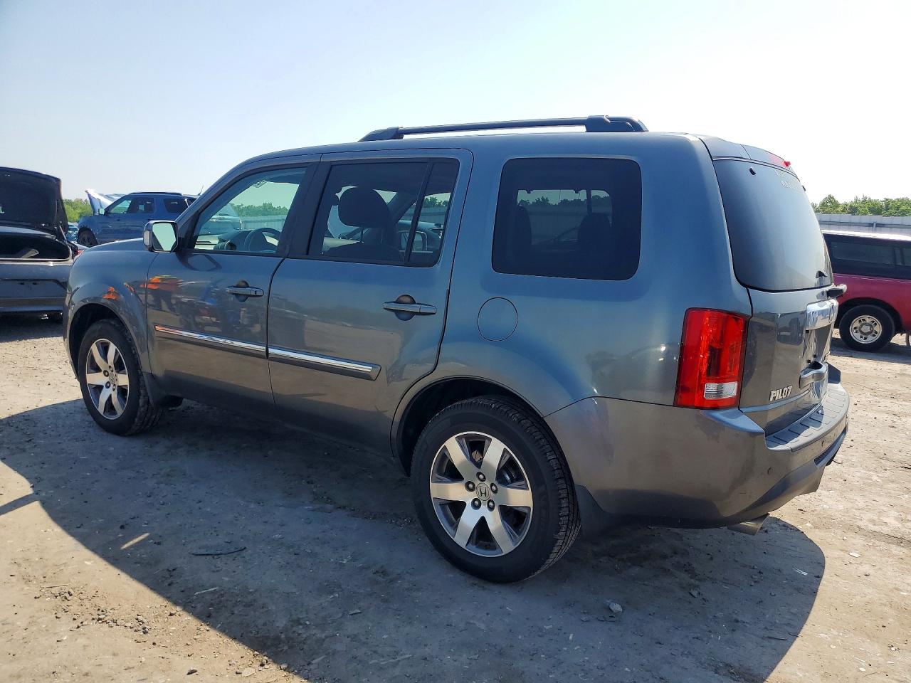 2013 Honda Pilot Touring Gray vin: 5FNYF4H90DB051856