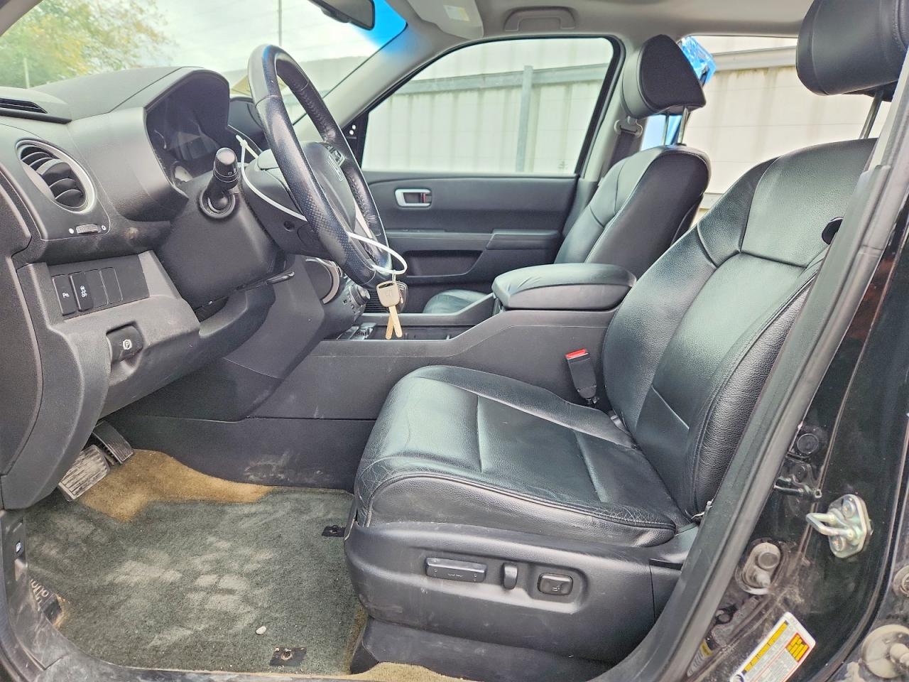 2014 Honda Pilot Touring Black vin: 5FNYF4H90EB019801
