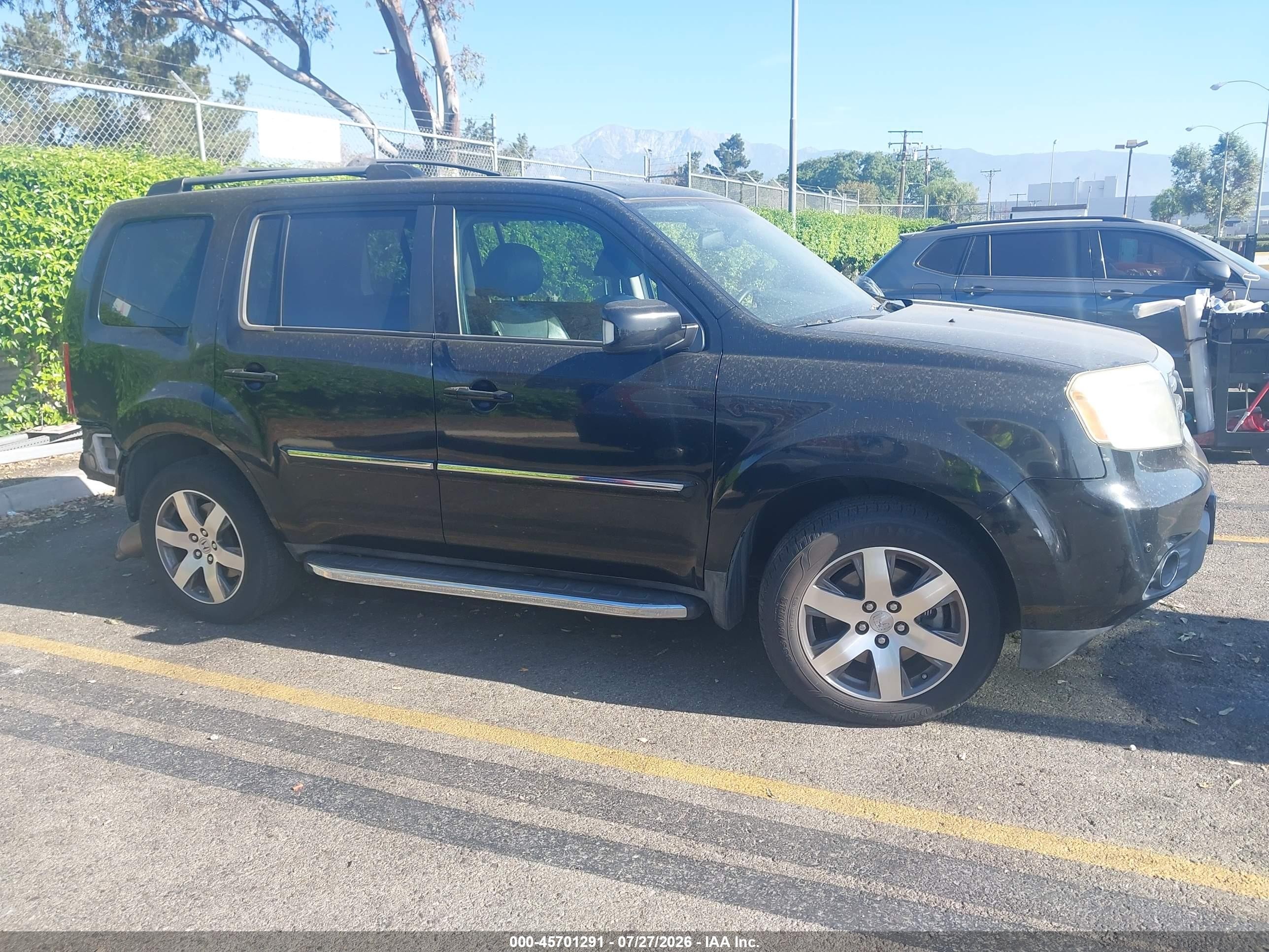 2015 Honda Pilot Touring Черный vin: 5FNYF4H90FB022103