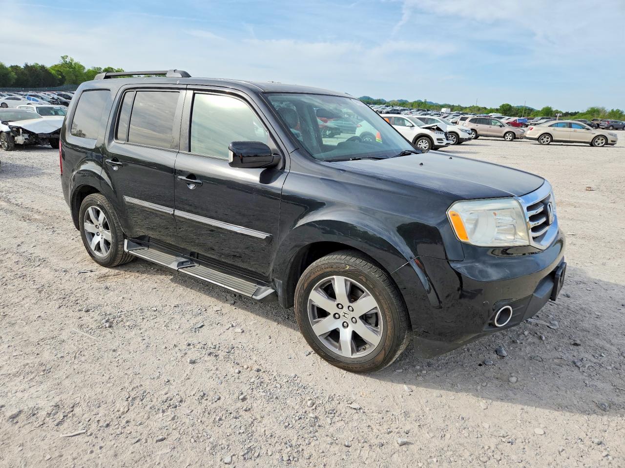2015 Honda Pilot Touring Black vin: 5FNYF4H90FB058924