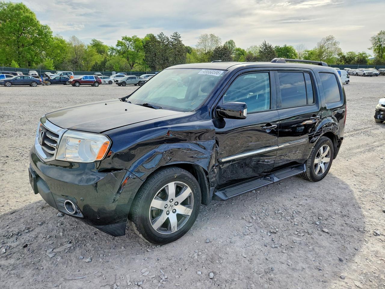 2015 Honda Pilot Touring Black vin: 5FNYF4H90FB058924