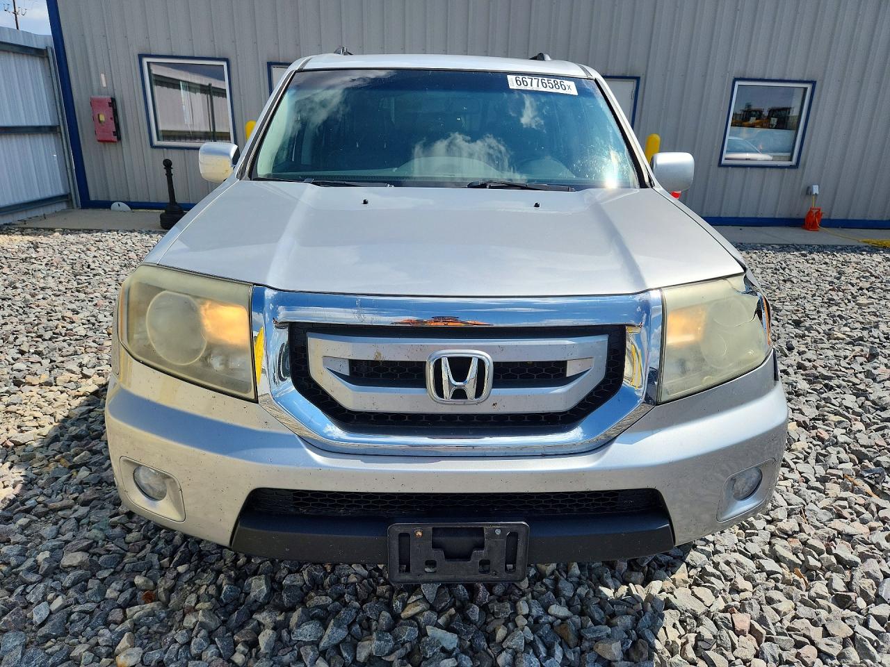 2010 Honda Pilot Touring Silver vin: 5FNYF4H91AB014486